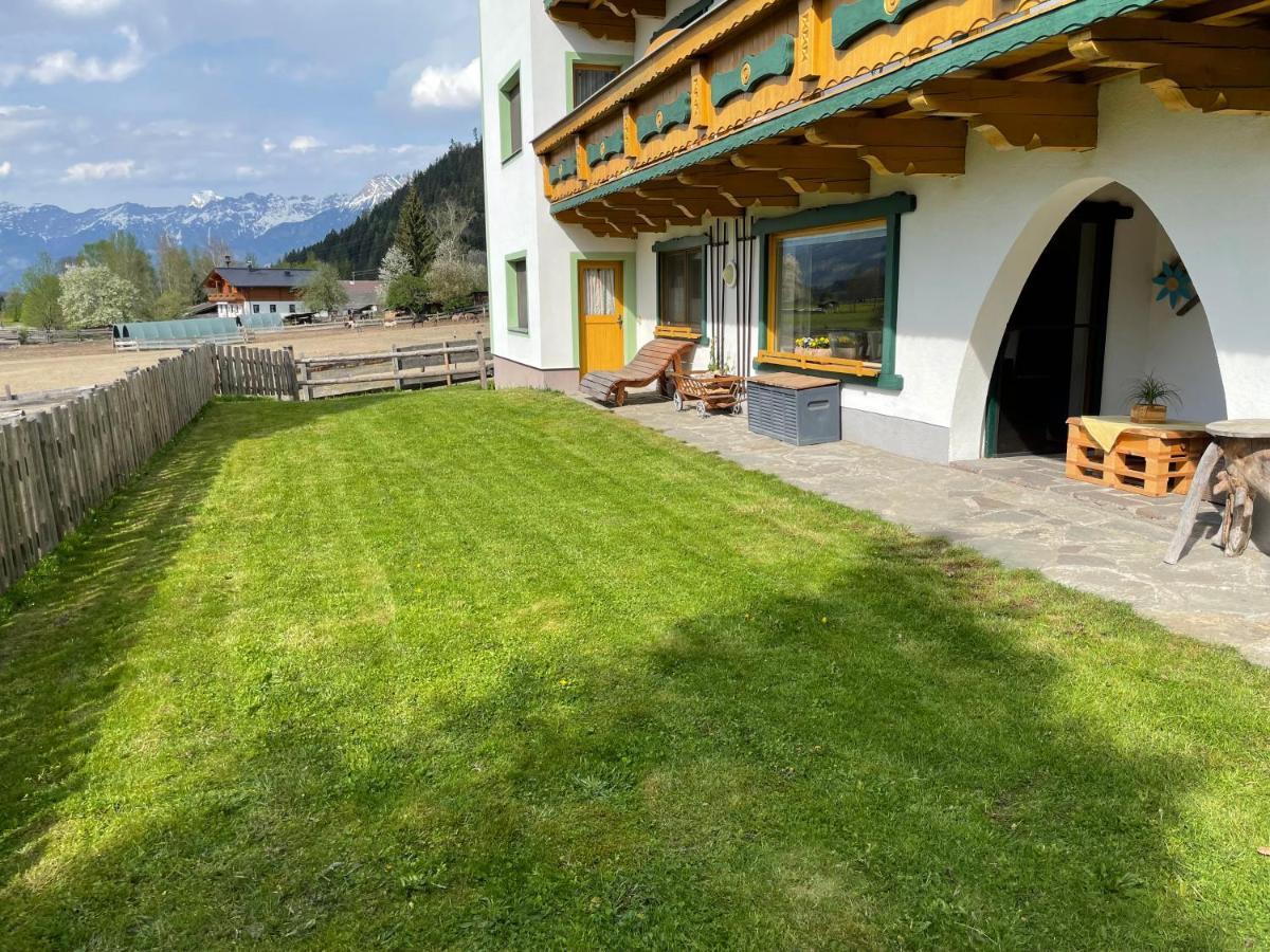 Ferienwohnung Maxi Maishofen Buitenkant foto